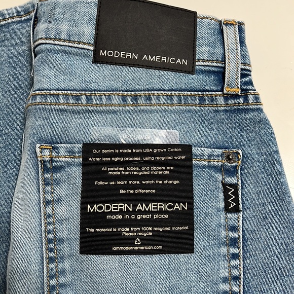 NWT Modern American Emmy High Rise Flare Jeans Size 27 - Picture 7 of 14